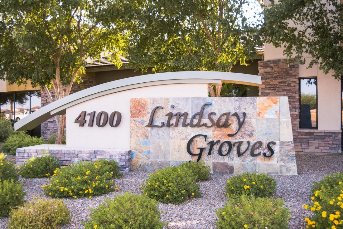 The 4100 Lindsay sign out front